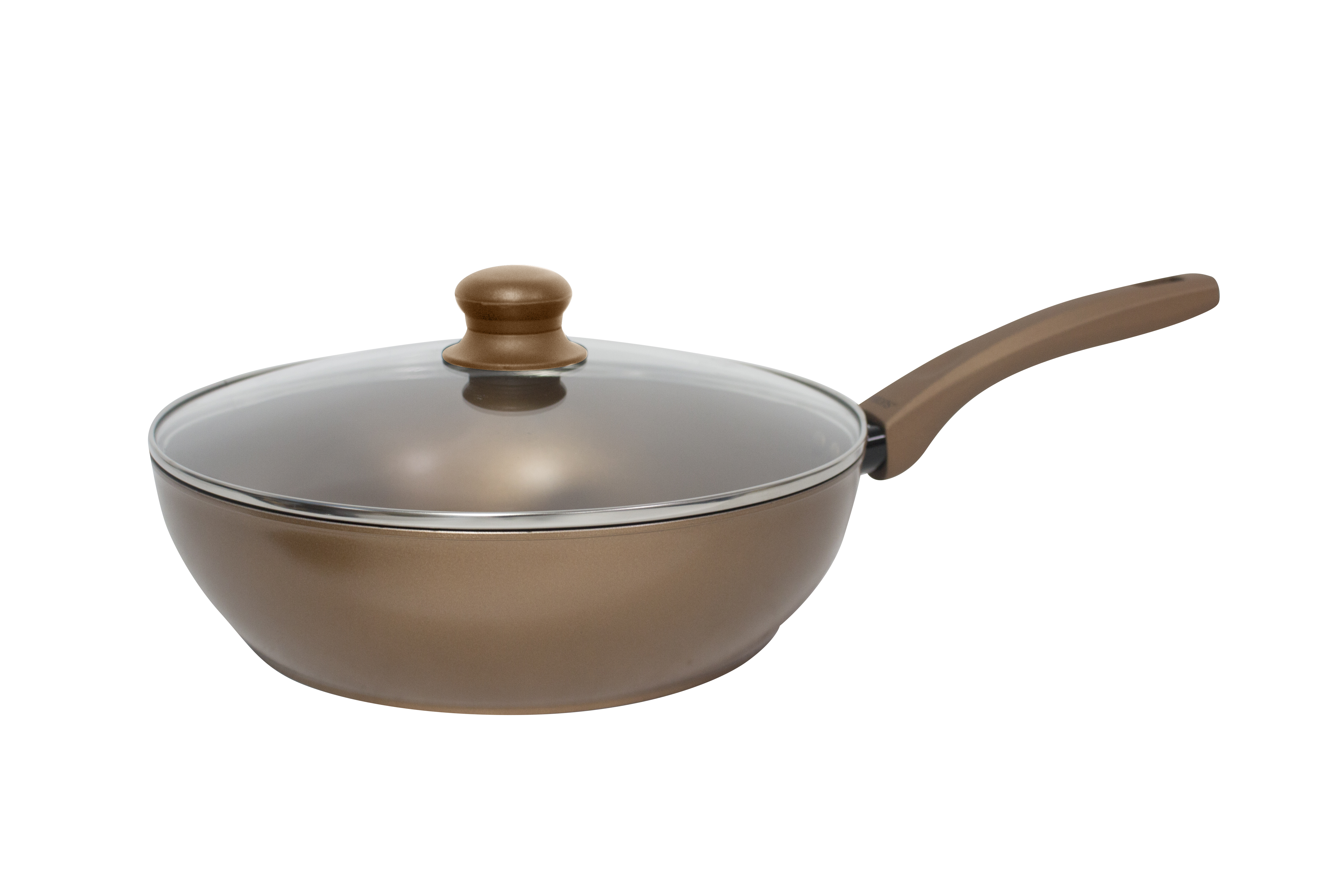 VISIONS 不粘煎炒锅带盖28厘米