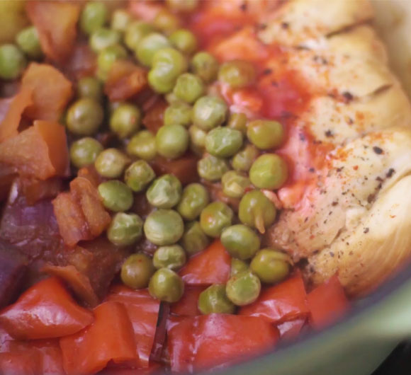 西班牙慢炖鸡肉