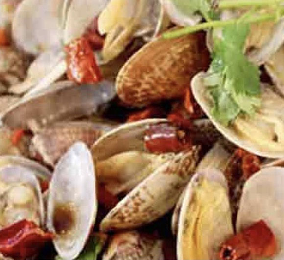 辣炒花蛤